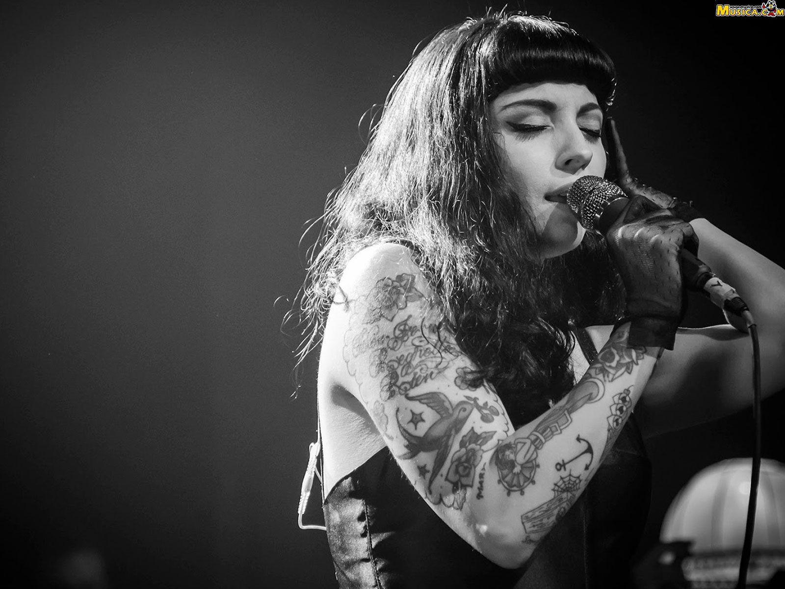 Mon Laferte performing live on stage